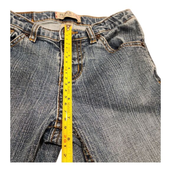 CHILDREN'S PLACE Stonewash Bootcut Stretch Jeans - Size 8 GIRLS School Playtime - Picture 4 of 10